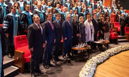 Bahçeşehir Üniversitesi’nin akademik yıl açılışında Enver Yücel’den yeni kampüs müjdesi