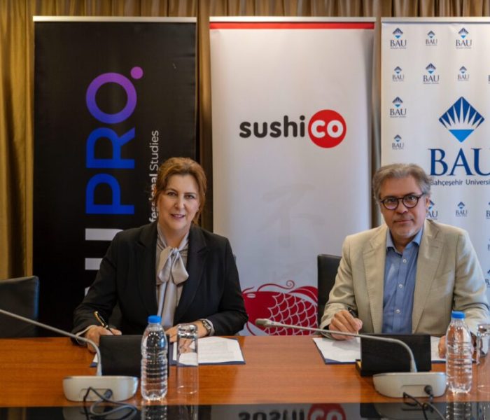 Bahçeşehir Üniversitesi ve SushiCo’dan gastronomi eğitiminde iş birliği