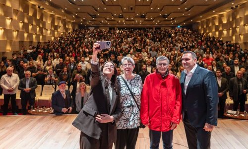 Nobel ödüllü Prof. Dr. Aziz Sancar’a, BAU’lu öğrencilerden yoğun ilgi