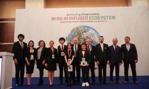 Birleşmiş Milletler simülasyon programında öğrenciler, yapay zekâ kullanımını tartıştı 